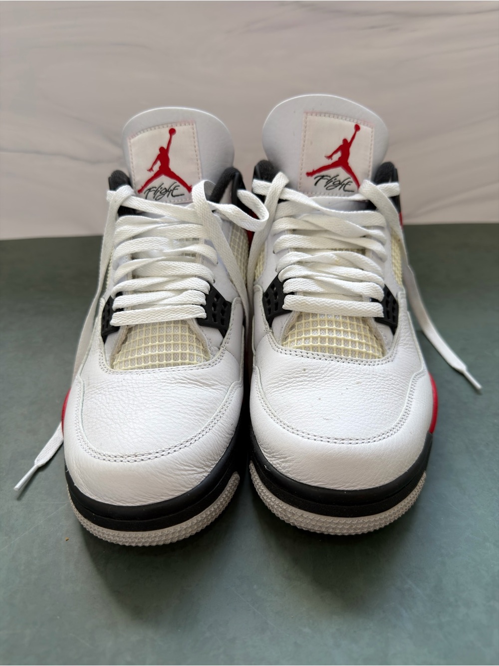Jordan Men’s Sneakers - White/Black/Red